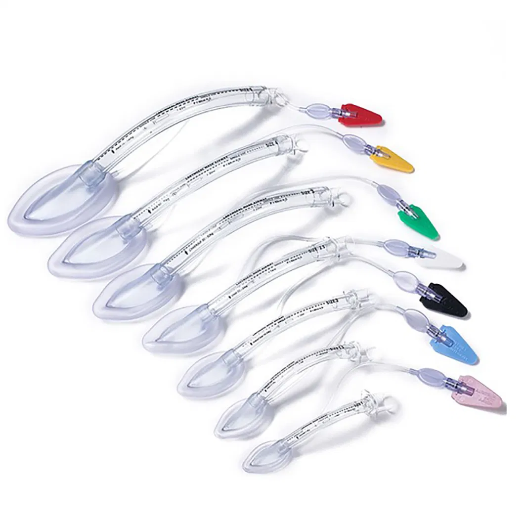 CE Approved Different Types and Sizes Reusable Reinforced Silicone Laryngeal Mask