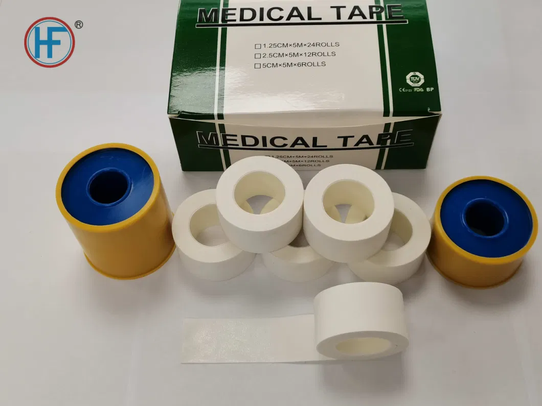 Hot Sale Customized Available Medical Surgical Tape Cotton Cloth Zinc Oxide Tape