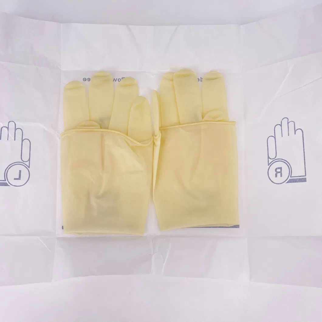 Factory Direct Latex Pre-Powdered Surgical Gloves Disposable Glove