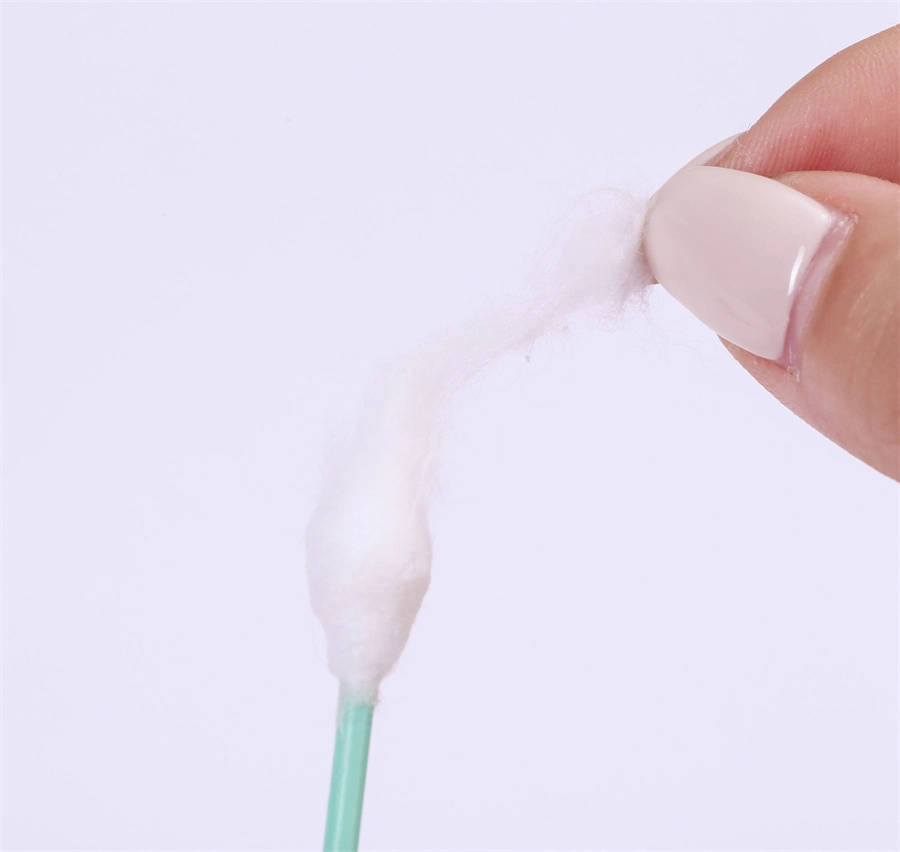 Baby Safe Plastic Cotton Buds Big Head Cotton Swab for Baby Health Sample Customization