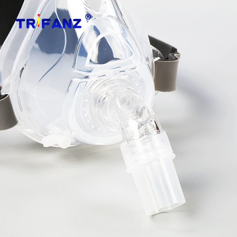 Silicone CPAP Full Face Mask Adult Large Niv Face Mask Bipap Face Mask Manufacturer ISO13458