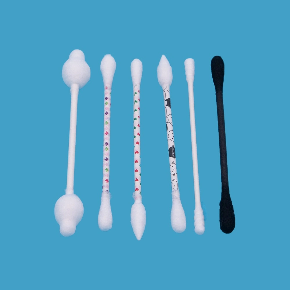 Super Soft and Double Sided Tips Are Made of Nature Material and Great for Beauty Care First Aid Electronics Baby Care Household Use DIY Cosmetic Cotton Swab