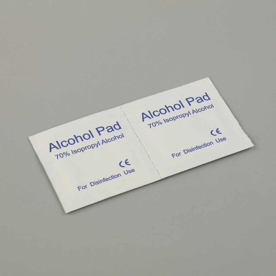 Medical Non Woven Fabric 70% Isopropyl Alcohol Prep Pad