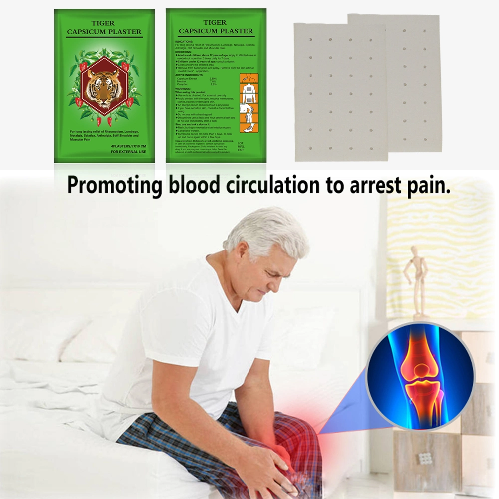 Cheap Price Neck Pain Relief Chilli Porous Capsicum Perforated Plaster