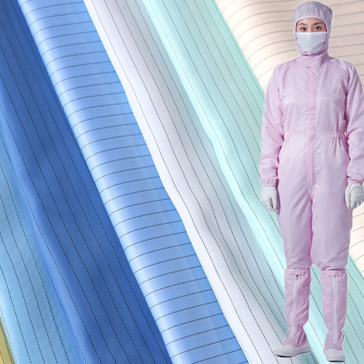 Breathable Hospital Uniforms Blue Disposable Medical Lab Coat Isolation Gown Fabric