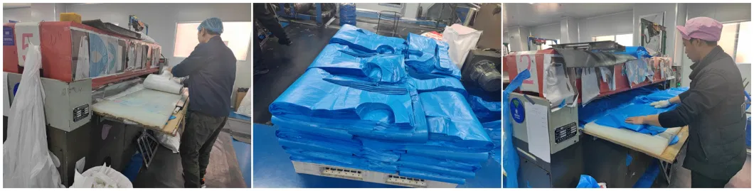 Waterproof Disposable Surgical Boot Covers Non Woven Plastic Shoe Covers