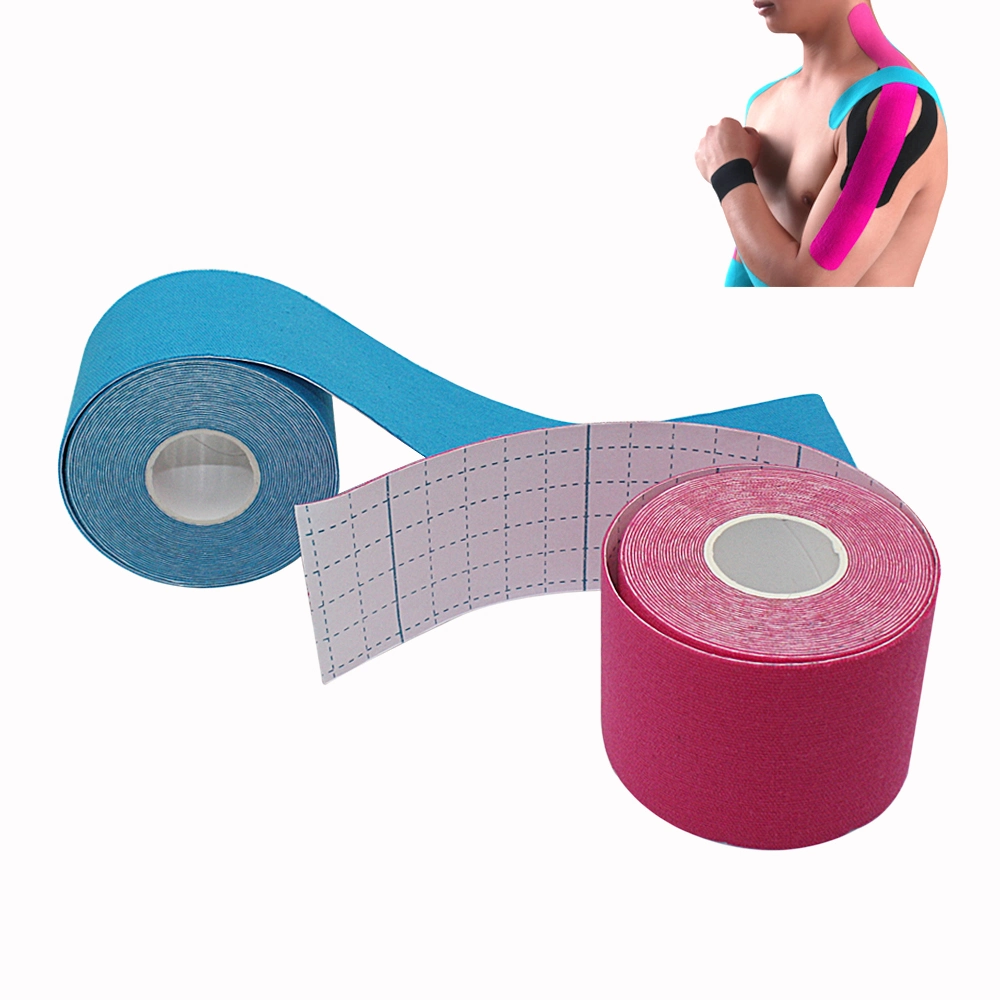 Disposable Elastic Self-Adhesive Waterproof Cohesive Sports Kinesiology Tape