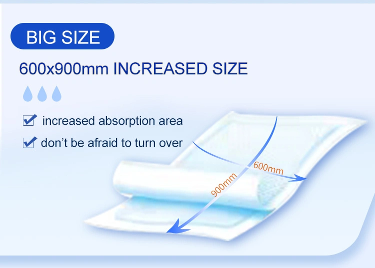 Bed Pads Disposable Incontinence Underpads Hospital Chucks Mattress Protector Mats for Elderly Patients &amp; Kids Waterproof Adult Underpad