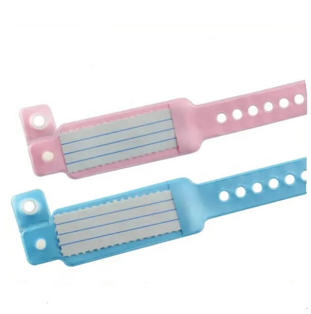 Wholesale Disposable Medical Plastic Patient Identification Bracelet