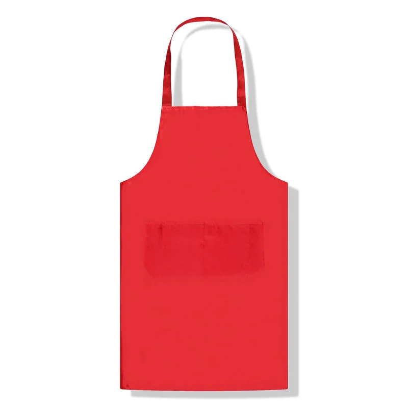 Ss-205 Polyester Solid Color One Shoulder Apron A41 200g