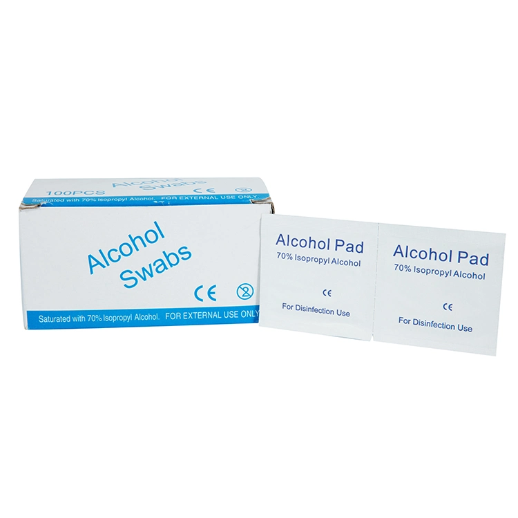 70% Alcohol Pad Alcohol Prep Pad Alcohol Swab 30*60mm