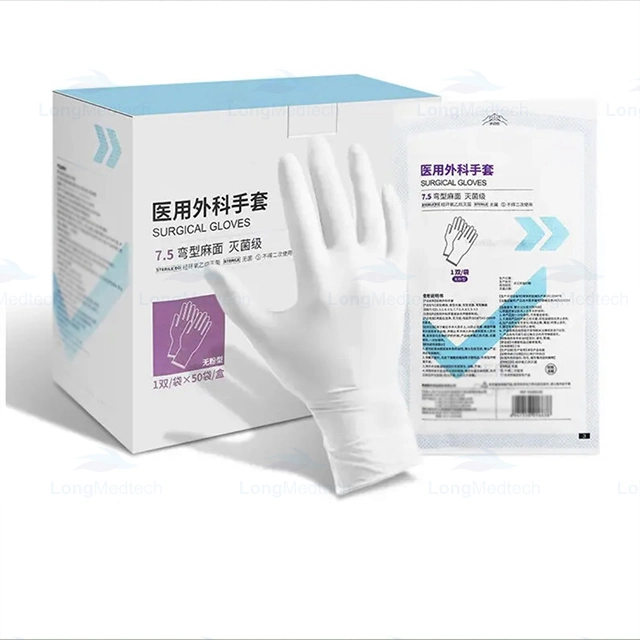 Gloves Suppliers Medispo Tpc Medical Latex Disposable Sterile Surgical Gloves