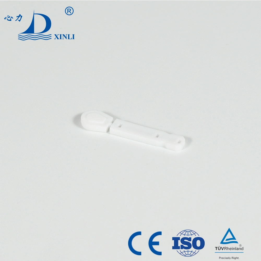 Wholesale Price Disposable Medical Sterile Plastic Painless Blood Lancet with CE and ISO