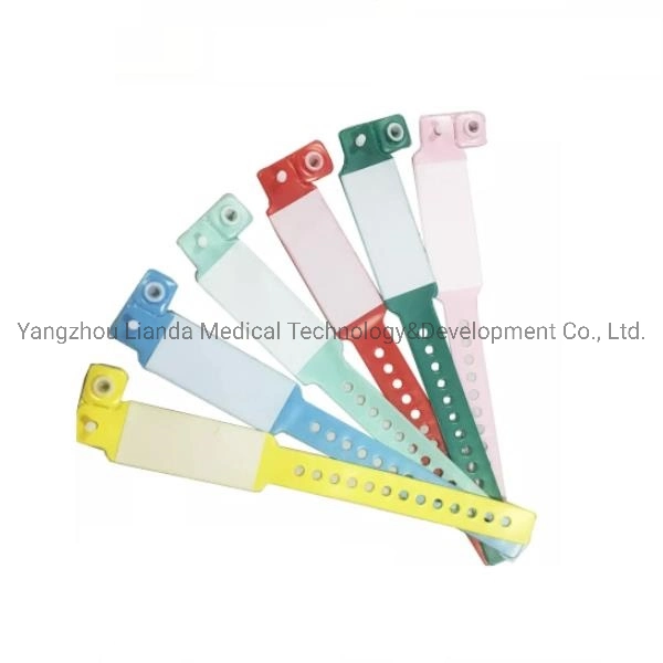 Disposable Write on ID Bracelet Medical Waterproof Identification Bracelet Wristband