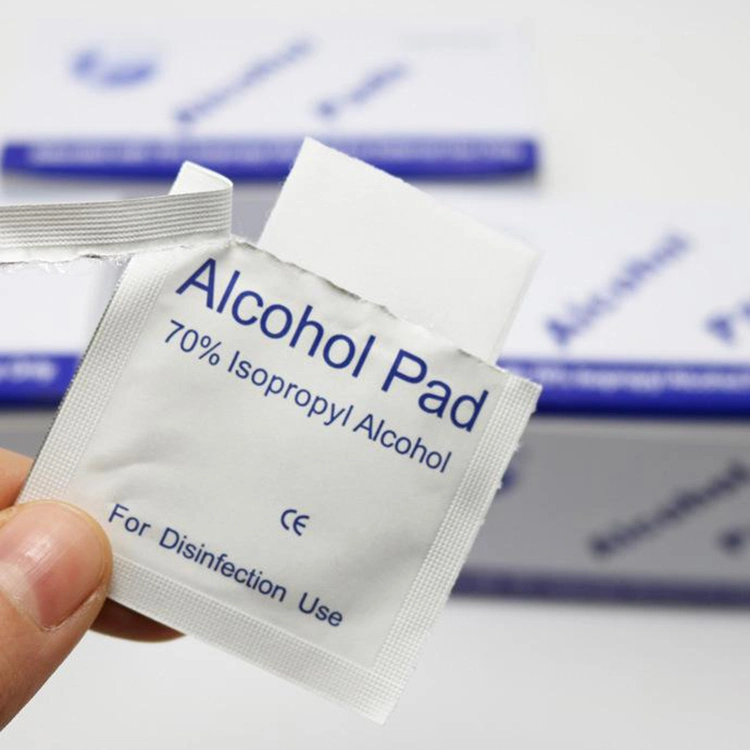 70% Alcohol Pad Alcohol Prep Pad Alcohol Swab 30*60mm