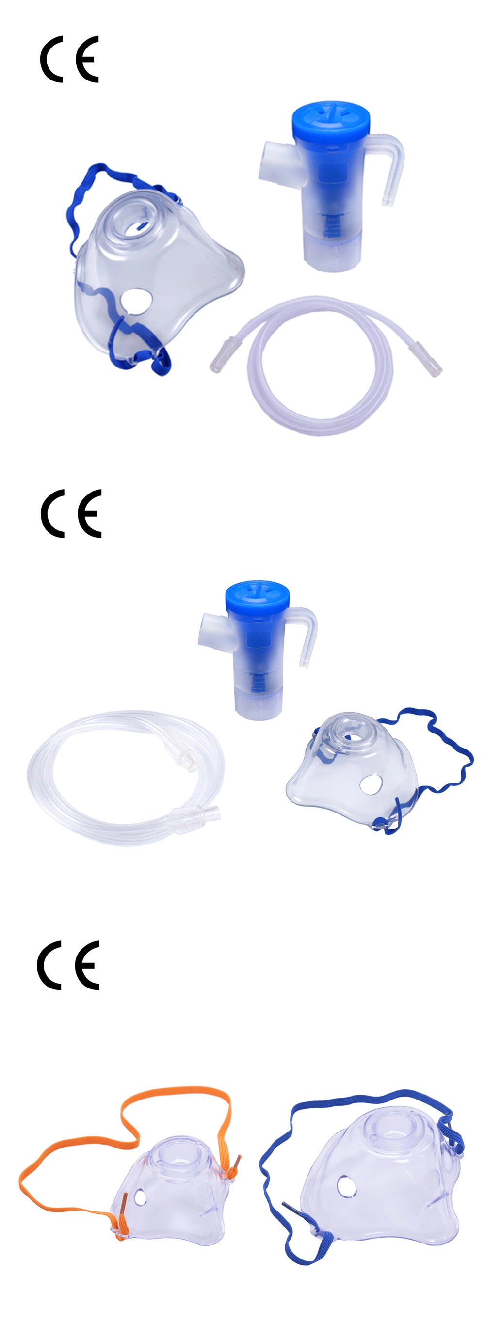 Nebulizer Chamber Nebulizer Cup Home Use Oxygen Tube with CE/ISO