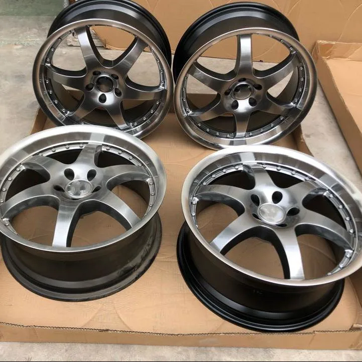for Te37 Jdm Style for Ruff Racing Alloy Wheels 18*9.5 Forged Wheel Rims 5X114.3 with 20 Offset