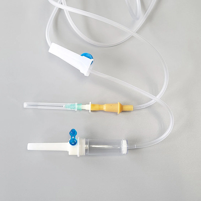 Disposable Sterile Medical IV Administration Set Infusion Set