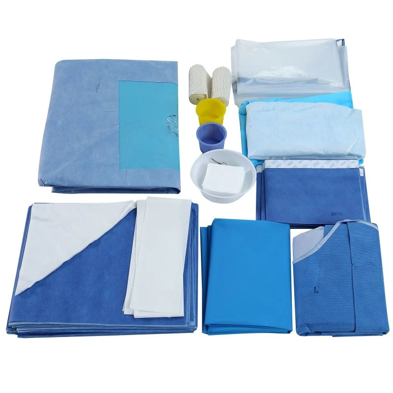 Medical Disposable Sterile Non-Wove Operational Surgical Drape Knee Arthroplasty Arthroscopy Pack