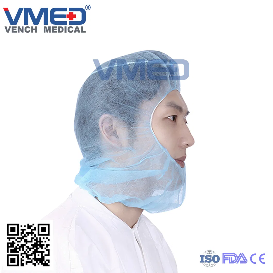 Disposable/Lab/Dental/Hospital/Surgical/Medical/Restaurant Use/Kitchen/Non-Woven/Peaked Cap for Women