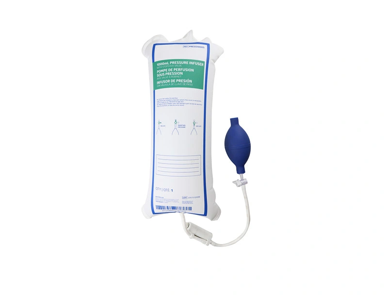 Blood and Fluid Quick Infusion Medical Disposable Infusion Pressure Bag 500ml