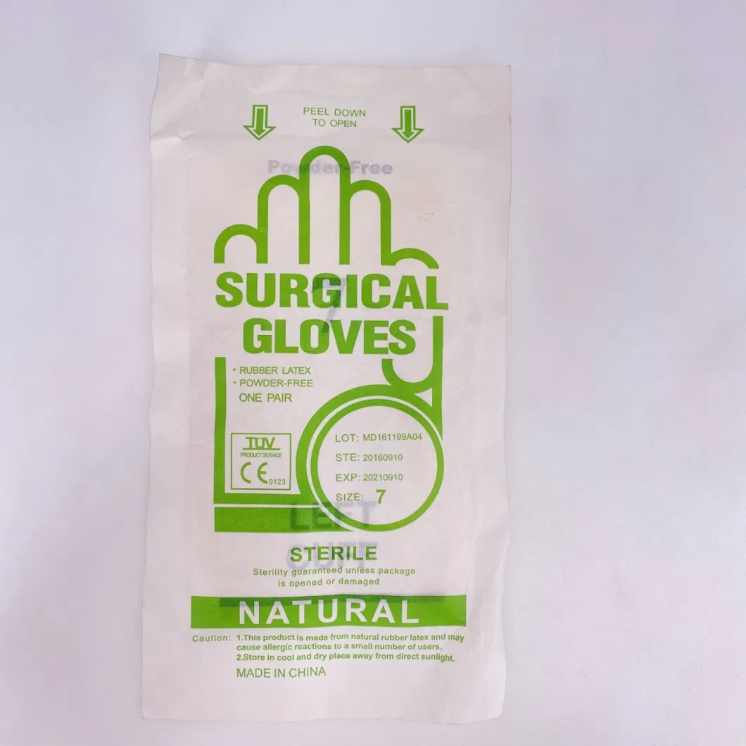 Factory Direct Latex Pre-Powdered Surgical Gloves Disposable Glove