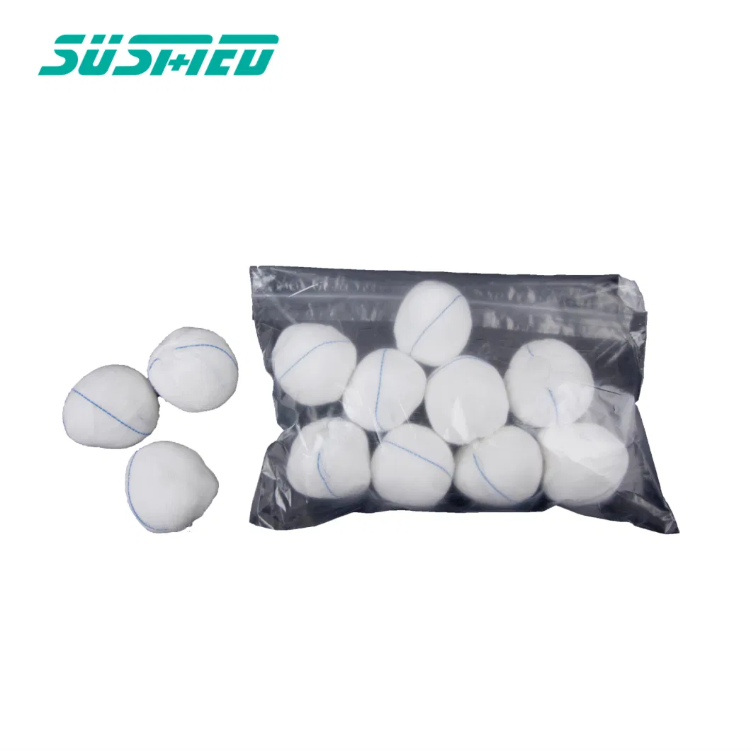 Medical Surgical High Quality Disposable Cotton Gauze Balls