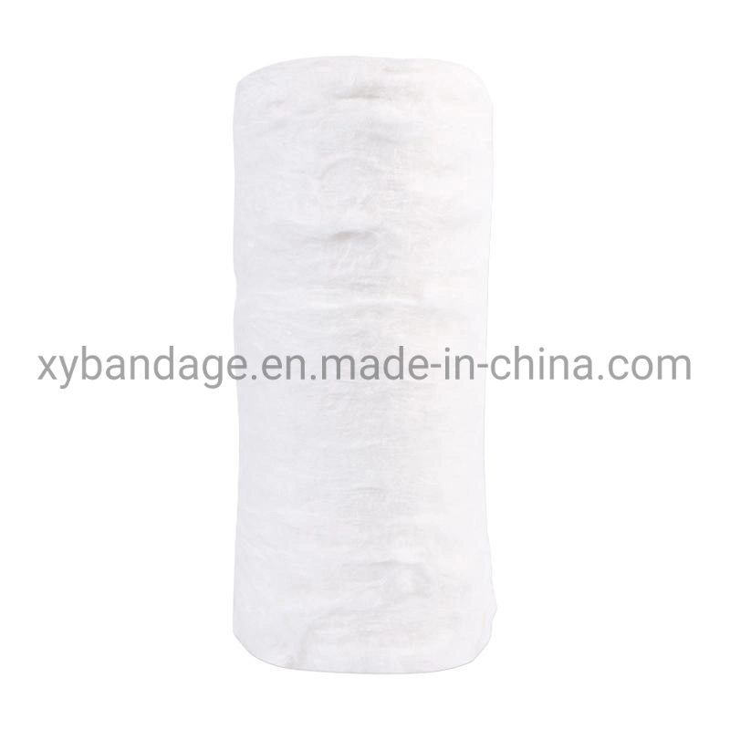 Factory 100% High Absorbent Cutting Disposable Warping Jumbo Rollling Cotton Roll for Adult