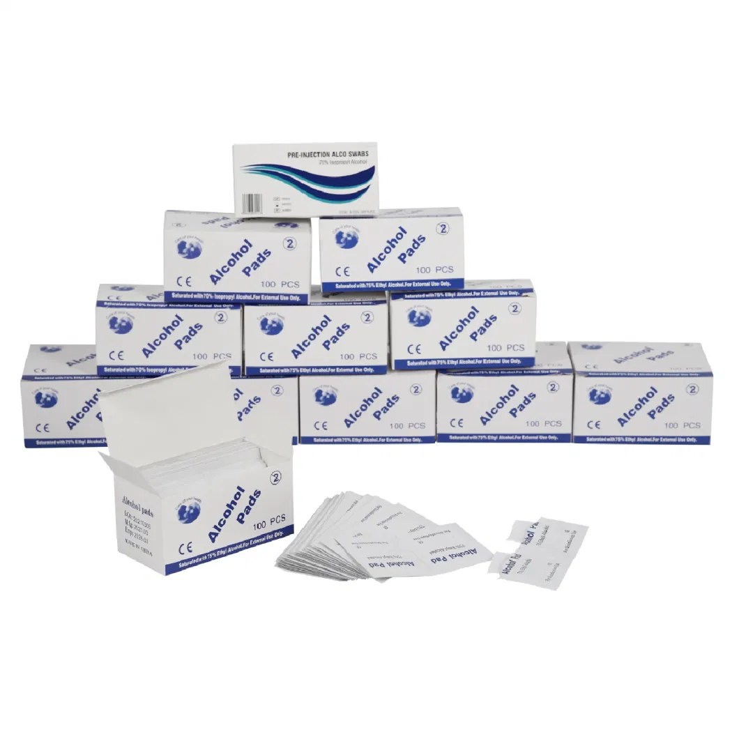 Medical Gauze Supply 3.15% (w/V) Chlorhexidine Gluconate 70% (V/V) Isopropyl Alcohol Swab Prevantics Device Swab