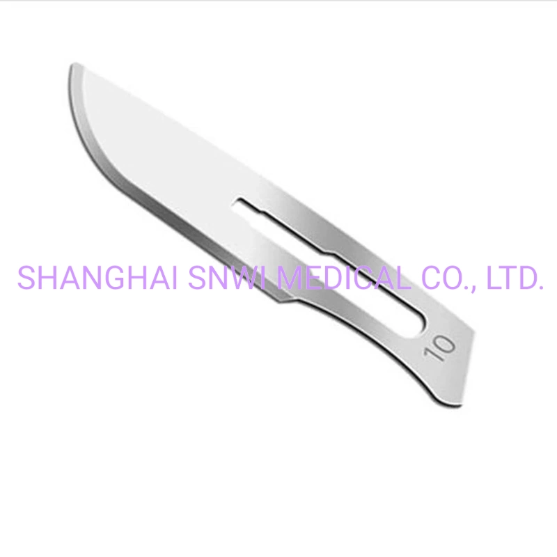 Medical Sterile Disposable Carbon Steel Stainless Steel Surgical Scalpel Blade/Stitch Cutter