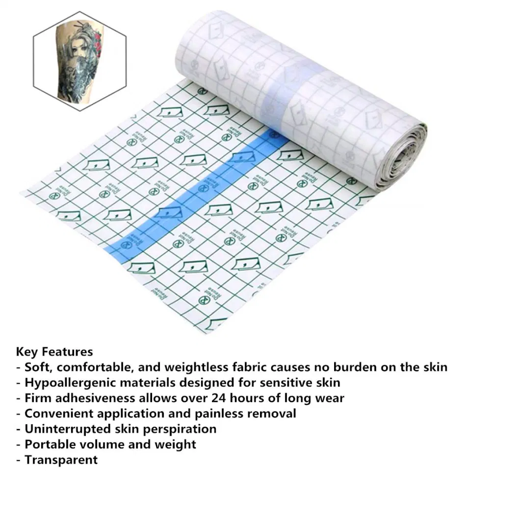 Tattoo Sticker Transparent Adhesive PU Film Aftercare Waterproof Bandage