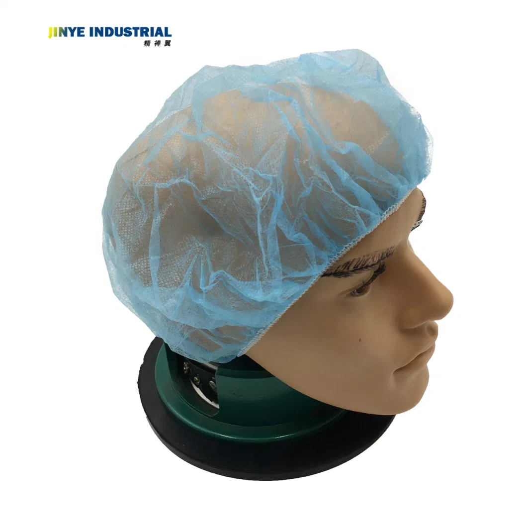 Disposable Non Woven Fabric Bouffant Round Cap