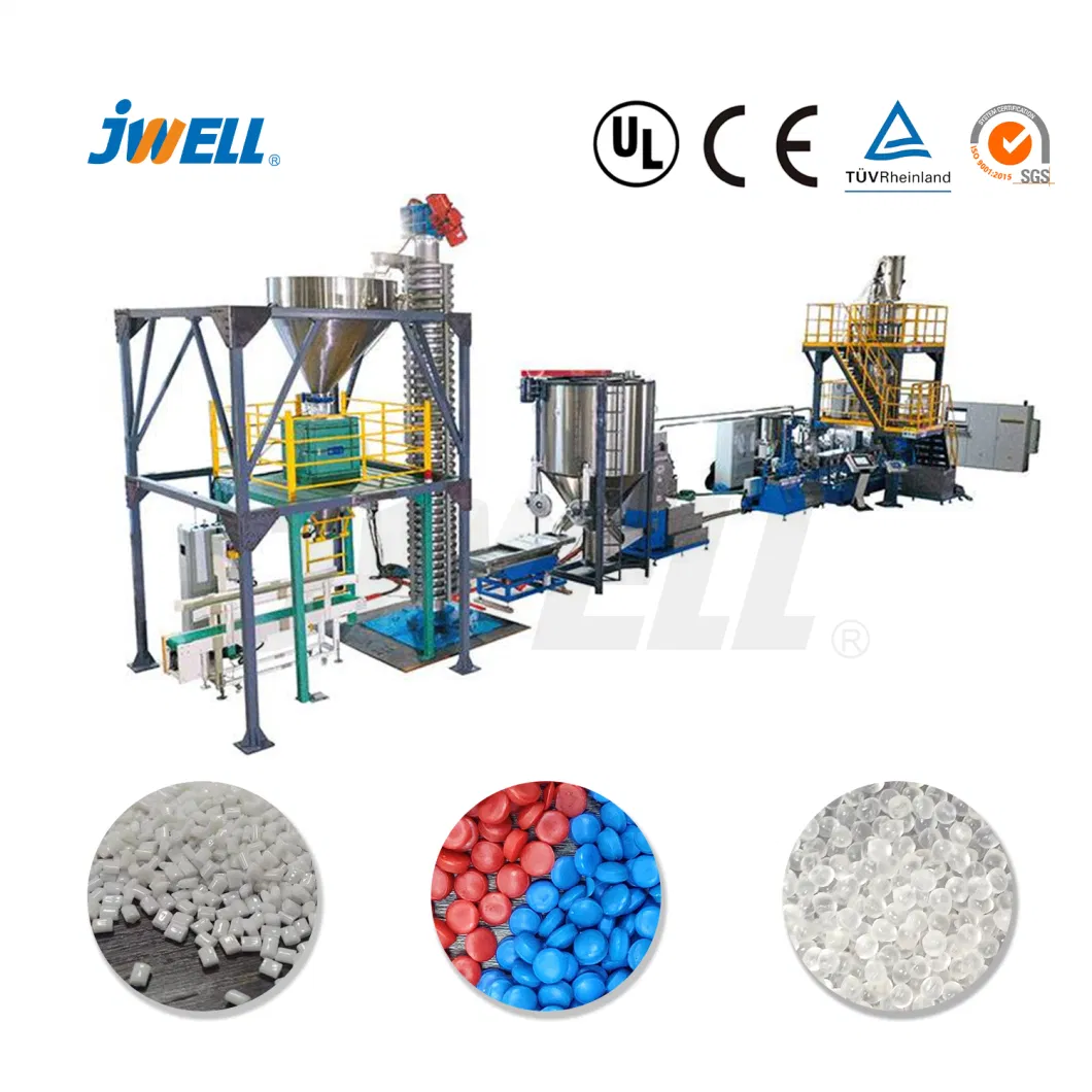 Jwell Granulator PA/PBT/Pesmall Plastic Extruder/Mini Twin Screw Extruder Chemical Equipment Machinery