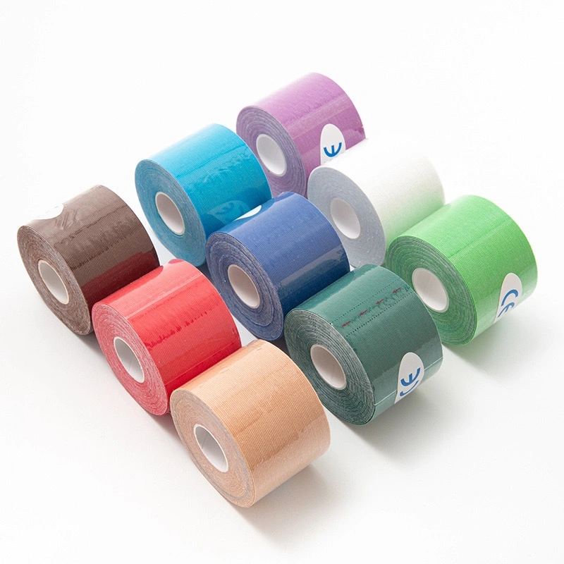 OEM Accepted Medical Waterproof Cotton Elastic Athletic Sports Kinesiology Tape Compression Tape