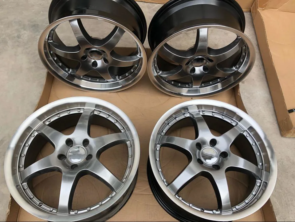 for Te37 Jdm Style for Ruff Racing Alloy Wheels 18*9.5 Forged Wheel Rims 5X114.3 with 20 Offset