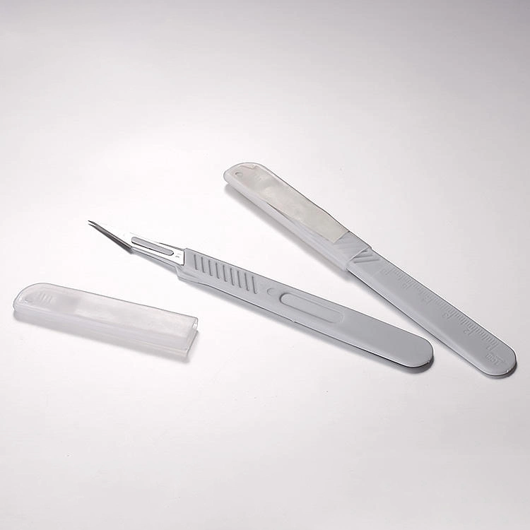 Scalpel Stainless Steel Carbon Steel Disposable Medical Scalpel