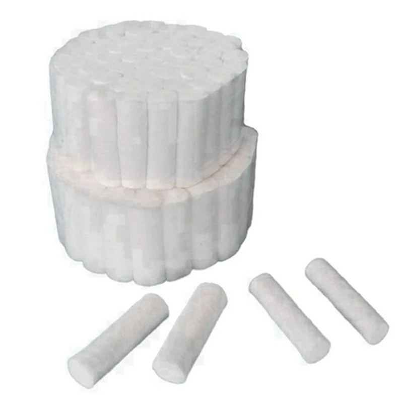 Surgical Disposable Medical Absorbent Dental Cotton Roll for Cleaning Oral Wound