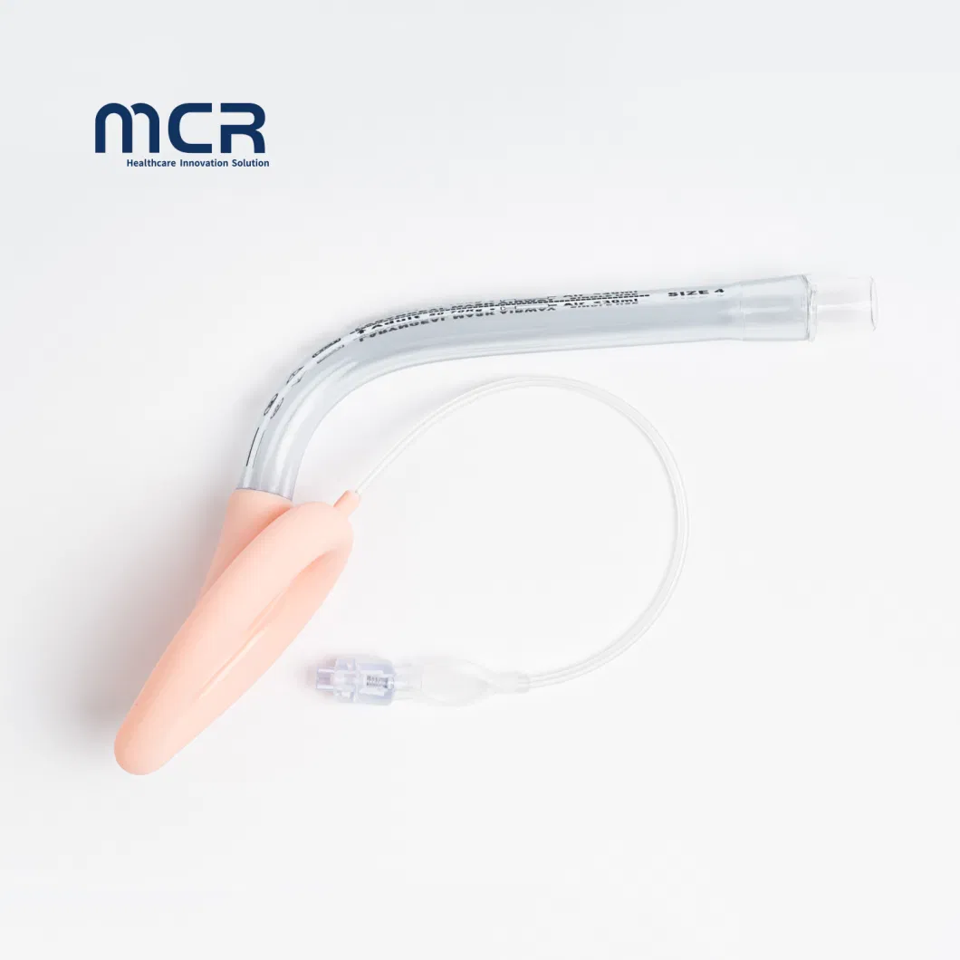 Disposable PVC &amp; Silicone Curved Laryngeal Mask Airway
