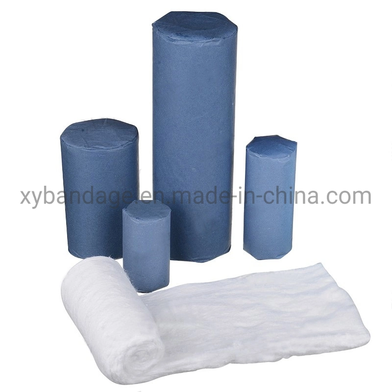 Factory 100% High Absorbent Cutting Disposable Warping Jumbo Rollling Cotton Roll for Adult