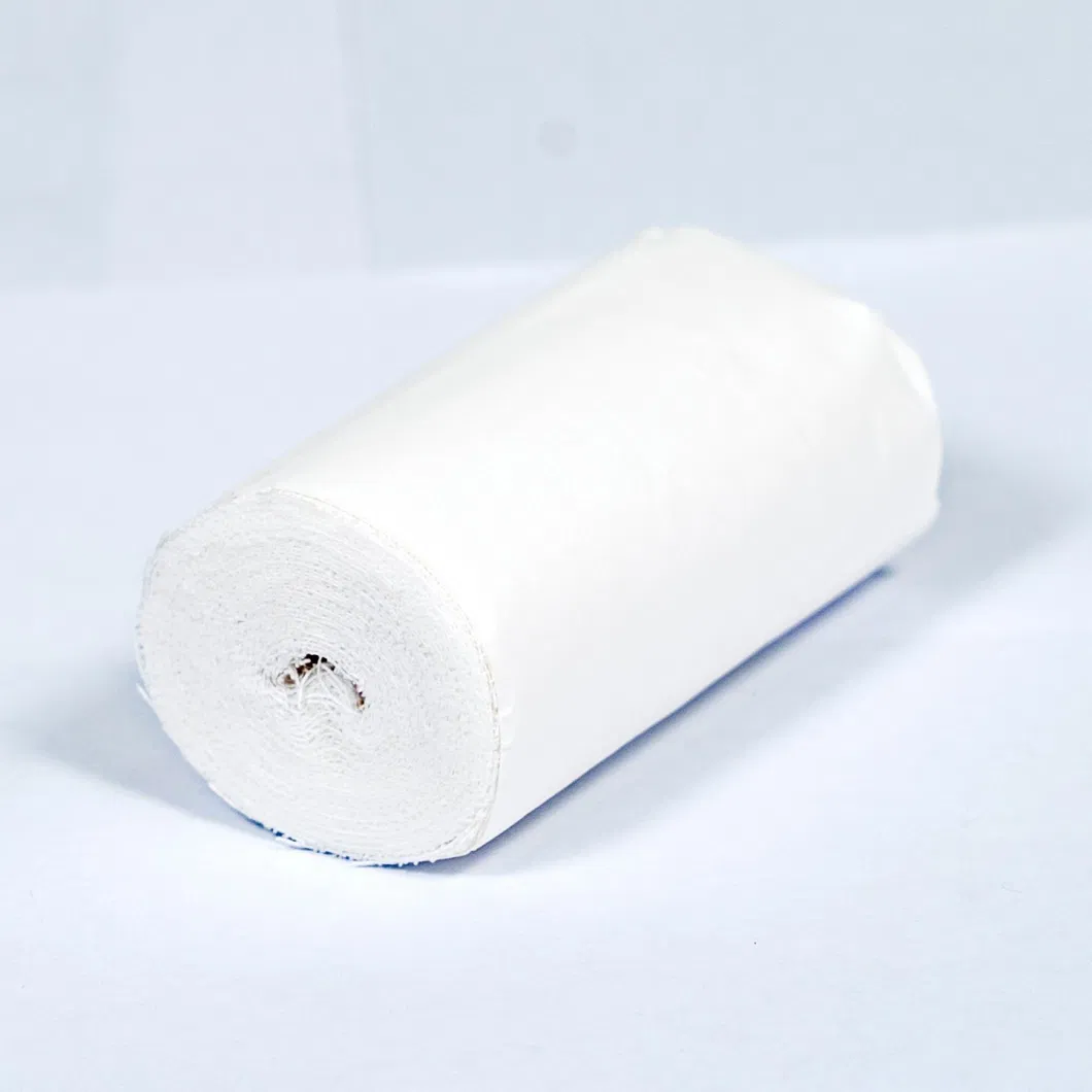 Medical Hemostetic Bandage Absorbent Cotton Gauze Bandage Roll