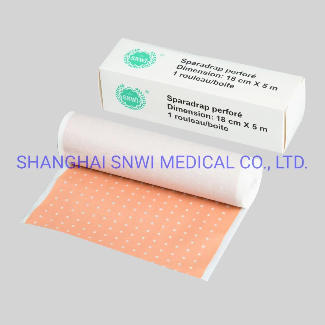 Disposable Medical Surgical Drilled Plaster or Perforated Zinc Oxide Plaster for Single Use