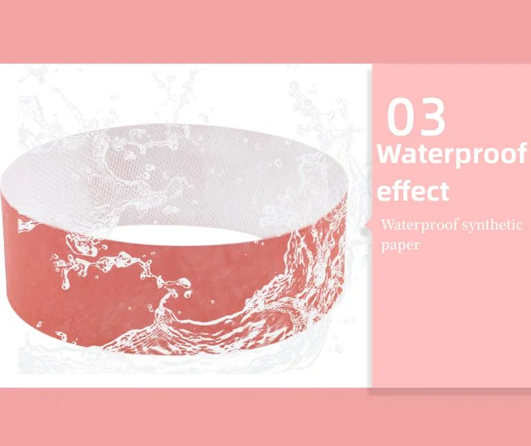 Factory Price 125kHz RFID Wrist Strap Waterproof Disposable PVC Identification Bracelet