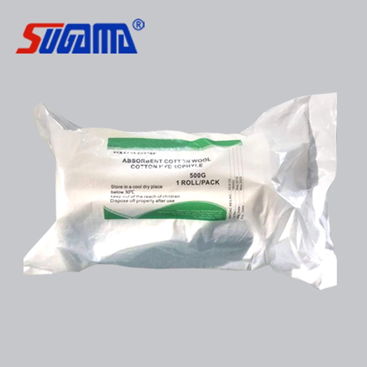 Disposable White Absorbent Cotton Roll