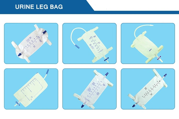 High Quality Eo Sterilized Medical Grade PVC 2000ml Disposable Urine Bag Urine Collection Bag Urine Drainage Bag