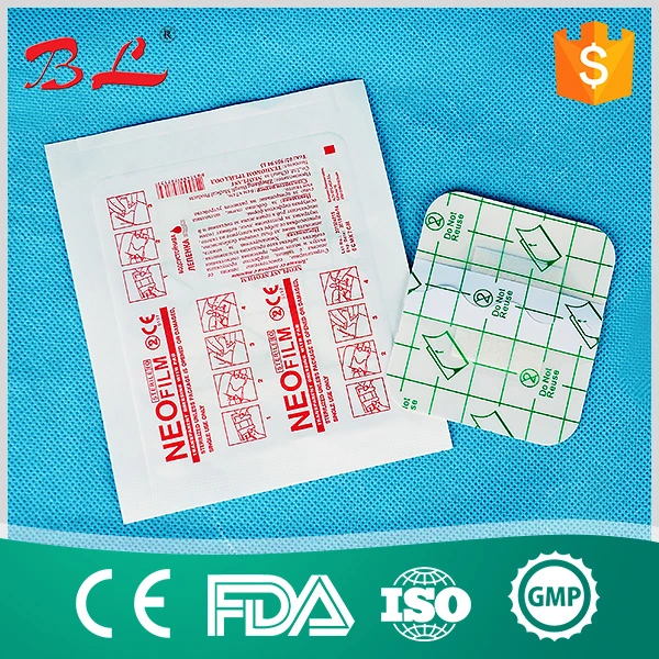 Disposable Transparent PU Wound Dressing Pad Surgical Wound Dressing Bandage Q44