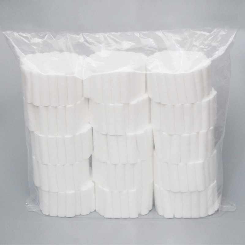 10mmx38mm Absorbent Dental Cotton Roll for Mouth 50 PCS, Medium, 1.5&quot;
