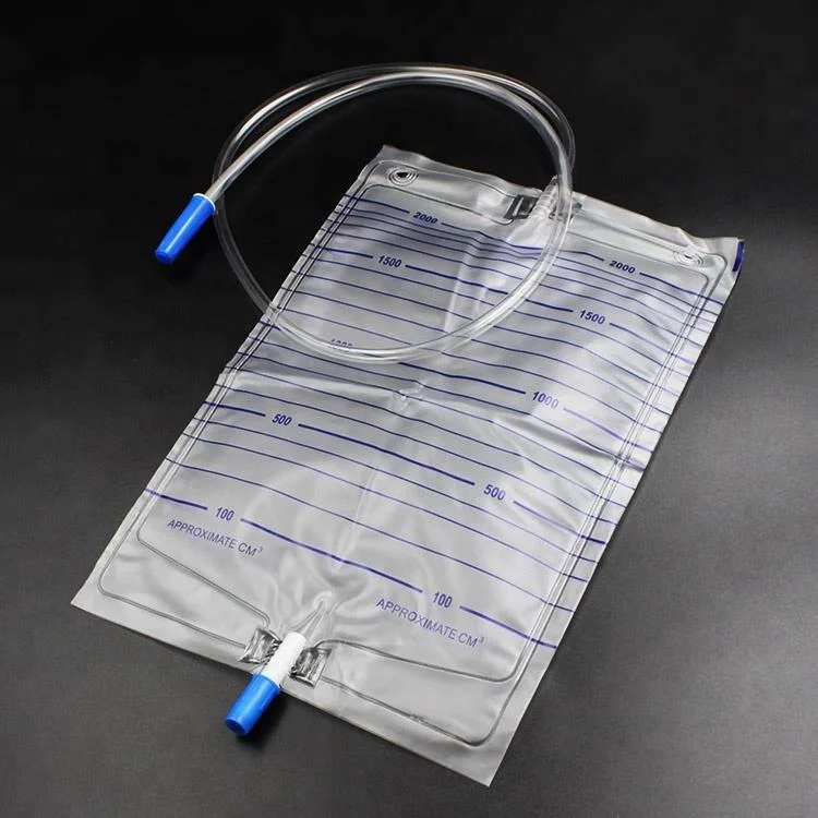 Medical Disposable Adult Cross Collection Outlet Urine Bag