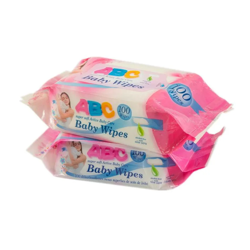 ABC Factory Price Wholesale Comfortable Non Woven Fabric Soft Unscented Baby Wet Wipe