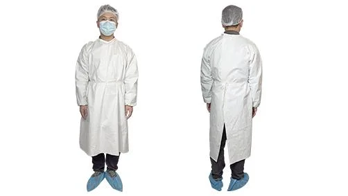 AAMI Level 3 Surgical Gown Disposable Sterile SMMS Reinforced Surgical Gowns