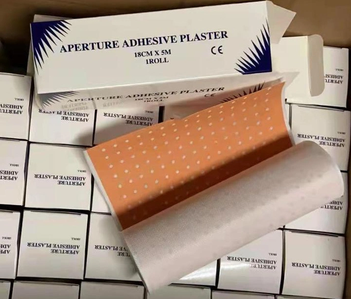 Medical Disposable Adhesive Surgical Tapes Perforated Zinc Oxide Plaster Capsicum Plaster